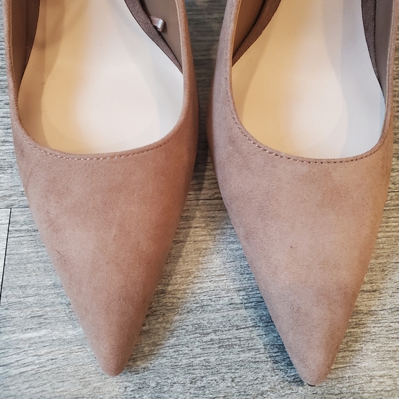 ★SOLD★ Mango Ankle Tie Slingback Heels 37 NWOB - Picture 5 of 15